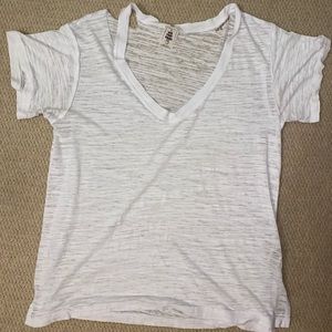 Free People ripped v-neck